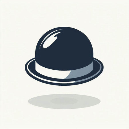 Hat icon. Flat design style. Vector illustration. EPS 10.のイラスト素材