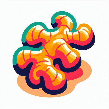 Ginger icon on white background. Vector illustration. Eps 10.のイラスト素材