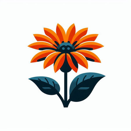 Flower vector icon. Flower icon. Flower icon. Flower icon vectorのイラスト素材