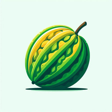 Watermelon icon. Watermelon vector icon. Watermelon vector iconのイラスト素材