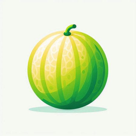 watermelon on a white background, vector illustration, eps10のイラスト素材