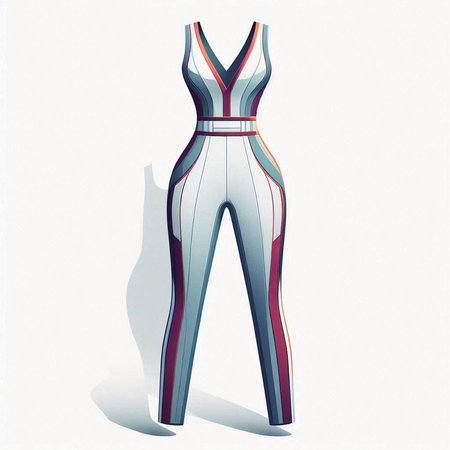 Womens sportswear. Vector illustration. Eps 10.のイラスト素材