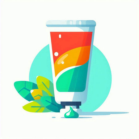 Cocktail drink in a glass. Vector illustration in flat styleのイラスト素材