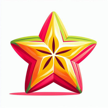 Star icon isolated on white background. Vector illustration. Eps 10.のイラスト素材