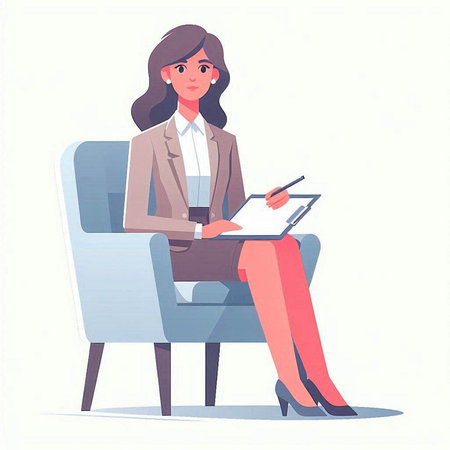 Young man sitting on the couch at home. Vector illustration in cartoon style.のイラスト素材