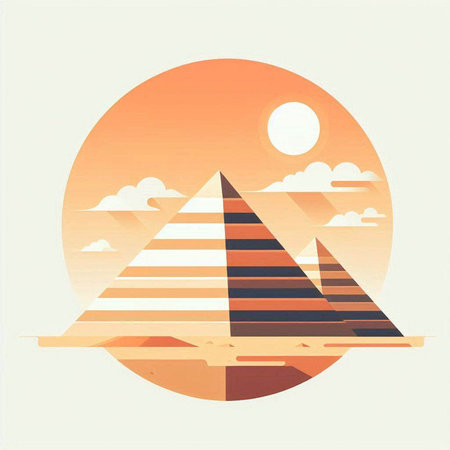 Rainbow trout. Vector illustration of a rainbow trout on a circle background.のイラスト素材