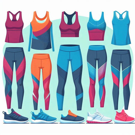 Toothbrush with colorful pattern isolated on blue background. Vector illustration.のイラスト素材