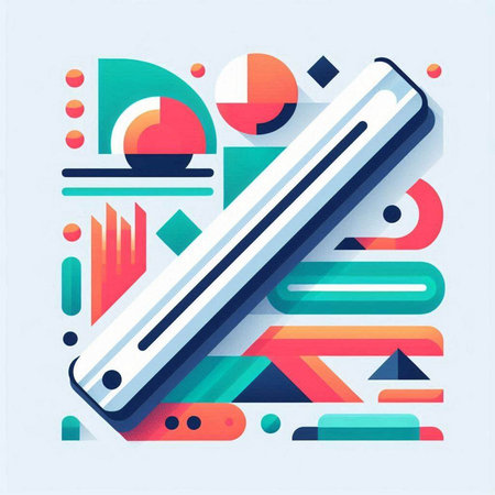 Vector illustration of sweet donuts with cream and chocolate on white backgroundのイラスト素材