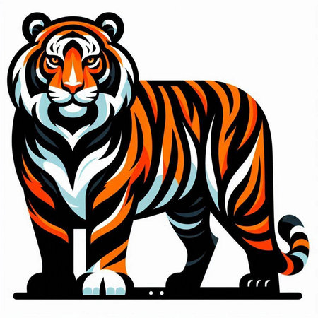 Cartoon rocket in the space. Start up concept. Vector illustrationのイラスト素材