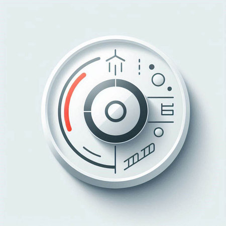 Vector modern white circle icon. Eps 10, contains transparencies.のイラスト素材