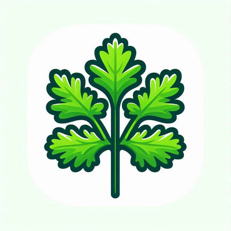 Glass of fresh apple juice with apple slices and leaves. Vector illustration.のイラスト素材