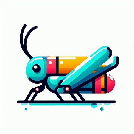 Blue sweater on a white background. Vector illustration of a sweater.のイラスト素材