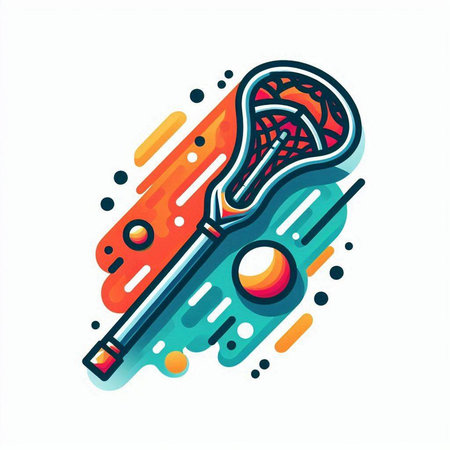 Tennis racket vector icon. Sport sign. Sport symbol. Vector illustrationのイラスト素材