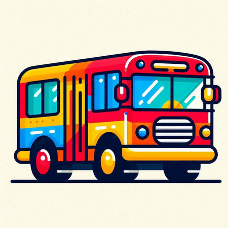 Rice with chicken and vegetables on a plate. Vector illustration.のイラスト素材