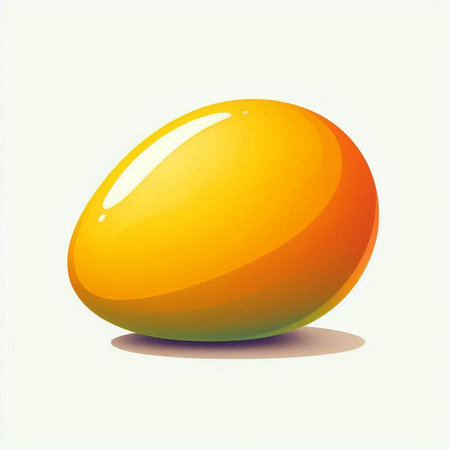 Illustration of an easter egg on a white background - vectorのイラスト素材