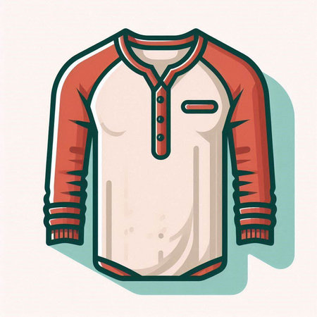 T-shirt for men. Vector illustration in a flat style.のイラスト素材