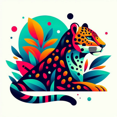 Vector illustration of a pink and red flower on a white background.のイラスト素材