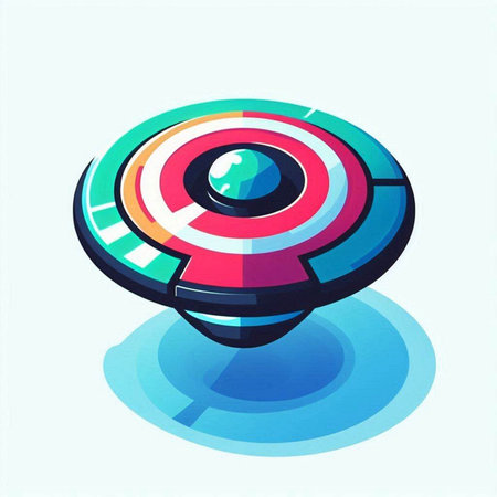 Colorful web camera icon on a white background. Vector illustration.のイラスト素材