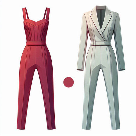 Women's dress and mannequin. Vector illustration on a white background.のイラスト素材