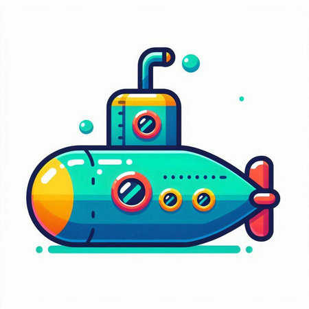 Illustration of a hot dog with tomato, cucumber and pepperのイラスト素材