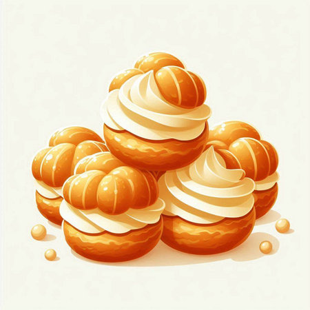 Vector illustration of a pile of orange tangerines on a white backgroundのイラスト素材