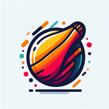 Fruits and Vegetables logo design, abstract vector icon, organic food logotypeのイラスト素材