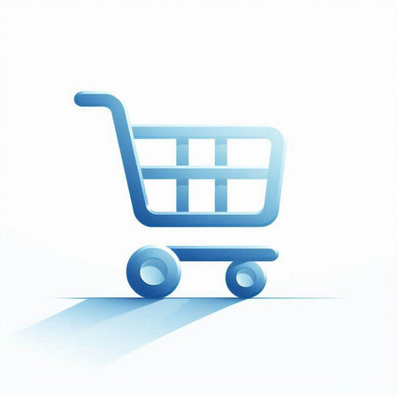 Shopping cart icon, eps10 vector illustration on white background.のイラスト素材