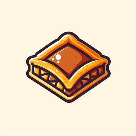 Baklava vector illustration. Baklava icon. Baklava icon. Baklava icon. Baklava icon. Baklava icon. Baklava icon. Baklava icon. Baklava icon. Baklava icon.のイラスト素材