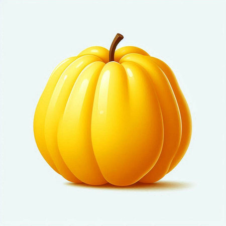 Pumpkin isolated on white background. Vector illustration. EPS 10のイラスト素材