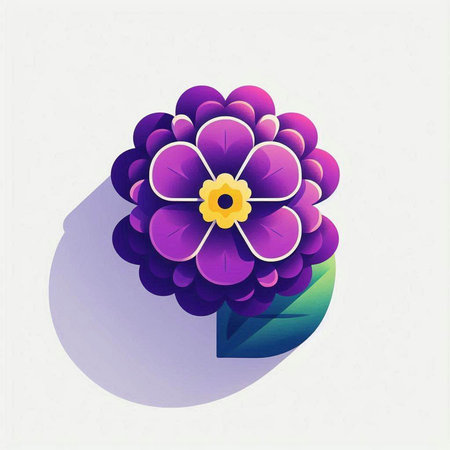 Flower icon. Vector illustration. Eps 10. Abstract flower background.のイラスト素材
