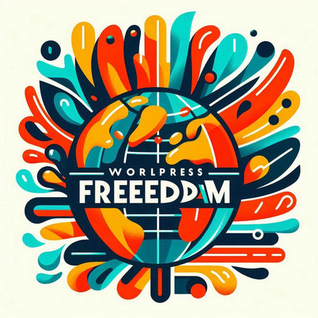 World Freedom Day typography poster. Vector illustration. World Freedom Day.のイラスト素材