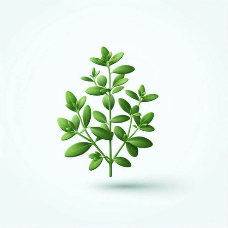 Moringa plant. Vector illustration for your design. Eps 10のイラスト素材