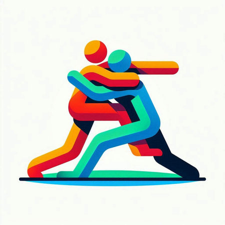 Winter sports, snowboarding, skiing, figure skating, vector illustrationのイラスト素材