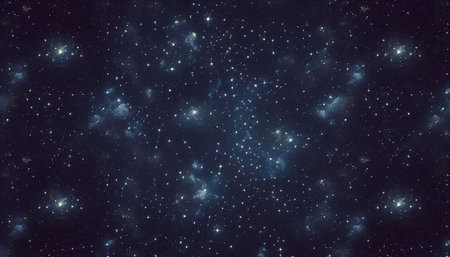 Abstract space background with stars and nebula. Elements of this image furnished by NASA