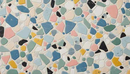 Colorful ceramic tiles wall textures background. Floor surface pattern design.