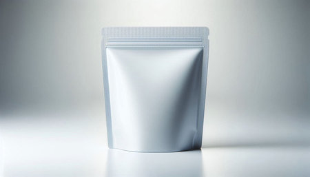 Plastic packaging for cosmetic products on white background. 3d rendering