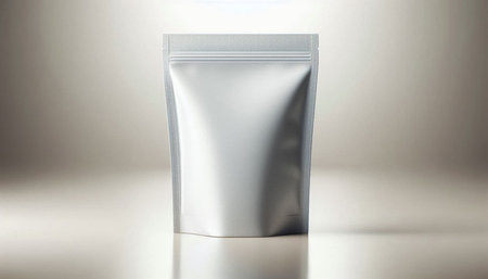 Blank packaging for cosmetic products on a light background. 3d rendering