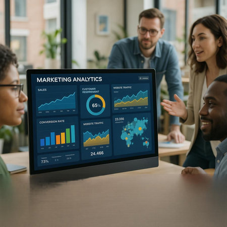 Business Data Analysis Strategy Graph Diagram Statistics Infographic Word Graphic Icon