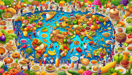 Healthy food in the world. Vegetables, fruits, berries and other food in the world.