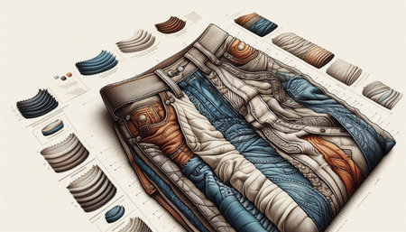 Stylish leather bag on white background. 3D illustration. Vintage style.