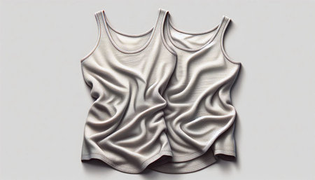 Basketball jersey or singlet isolated on white background. 3d rendering