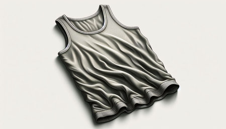 Basketball Design Background, Patterned Back View of a T-Shirt