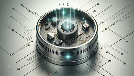 Circuit board background. 3d rendering, 3d illustration.