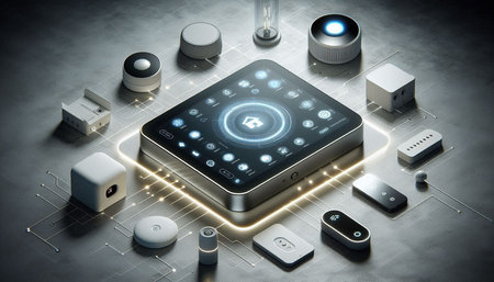 Smartphone security concept with 3D rendering elements of this image furnished by NASA