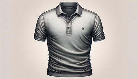 Soccer jersey t-shirt mockup, front view, 3D rendering