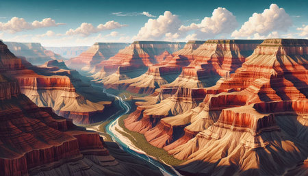 The Grand Canyon National Park in Arizona, United States of America.