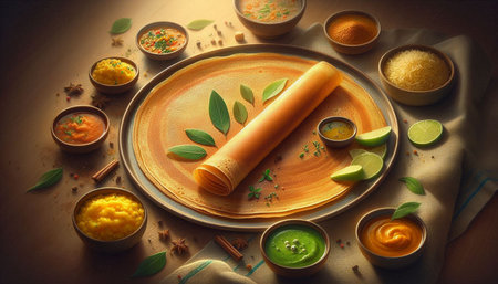 Variety of Indian and Asian Ayurvedic Desserts.