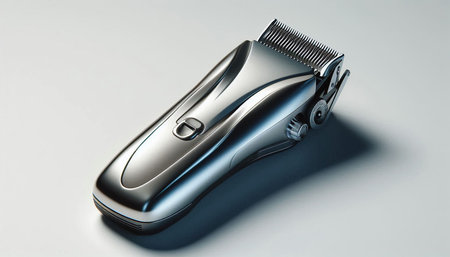 Hair clipper on a white background. 3d illustration.