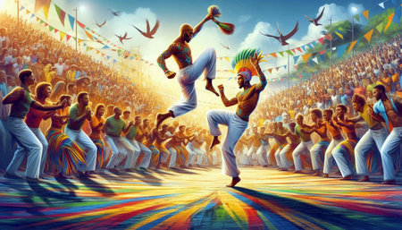Indian dance in the Indian festival of Dussehra in India