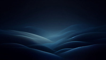 abstract blue background with some smooth lines in it (see more in my portfolio)